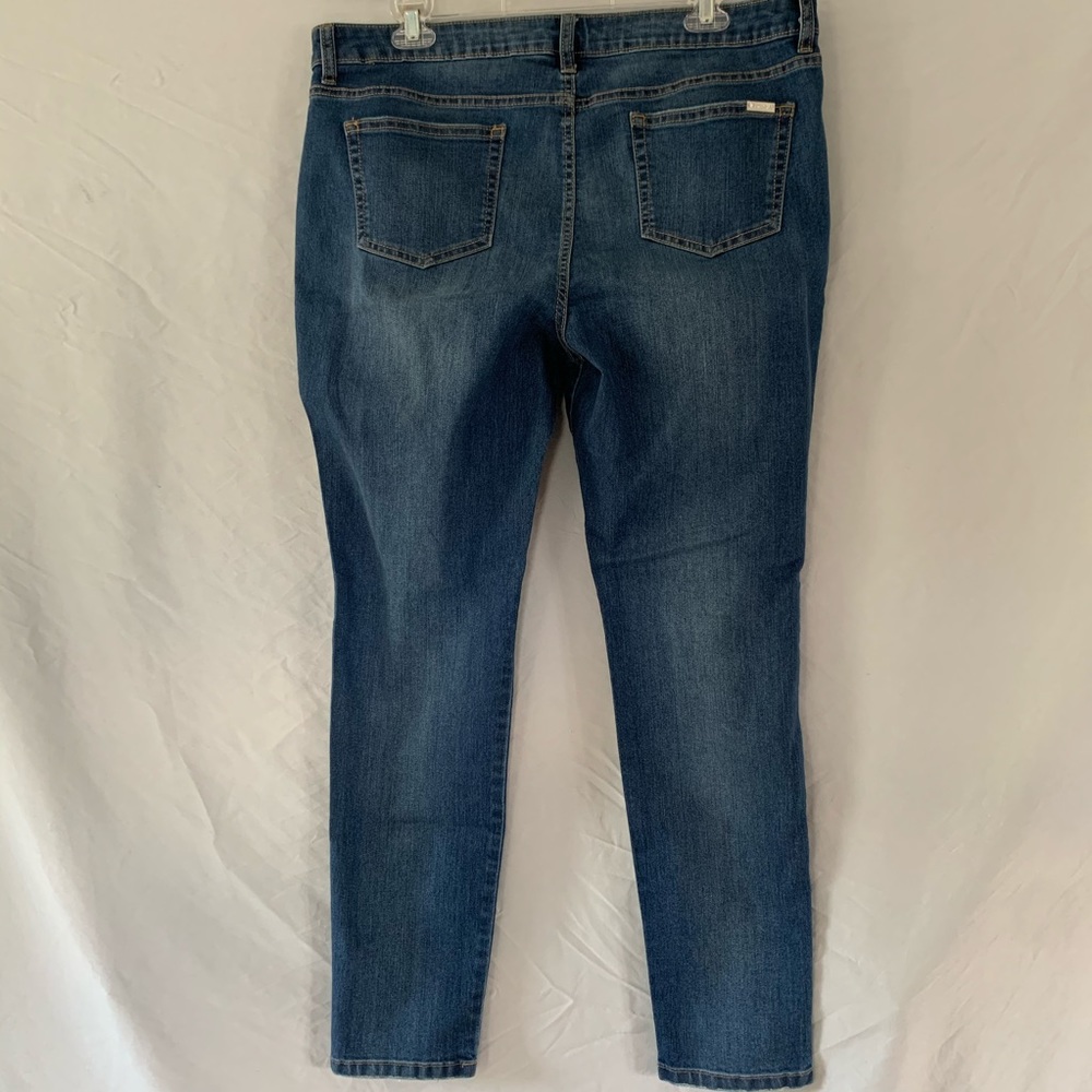 Jennifer Lopez Skinny Jeans With Stones 16P - Picture 6 of 8